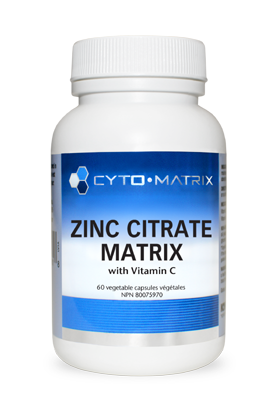 Zinc Citrate Matrix with Vitamin C (60)